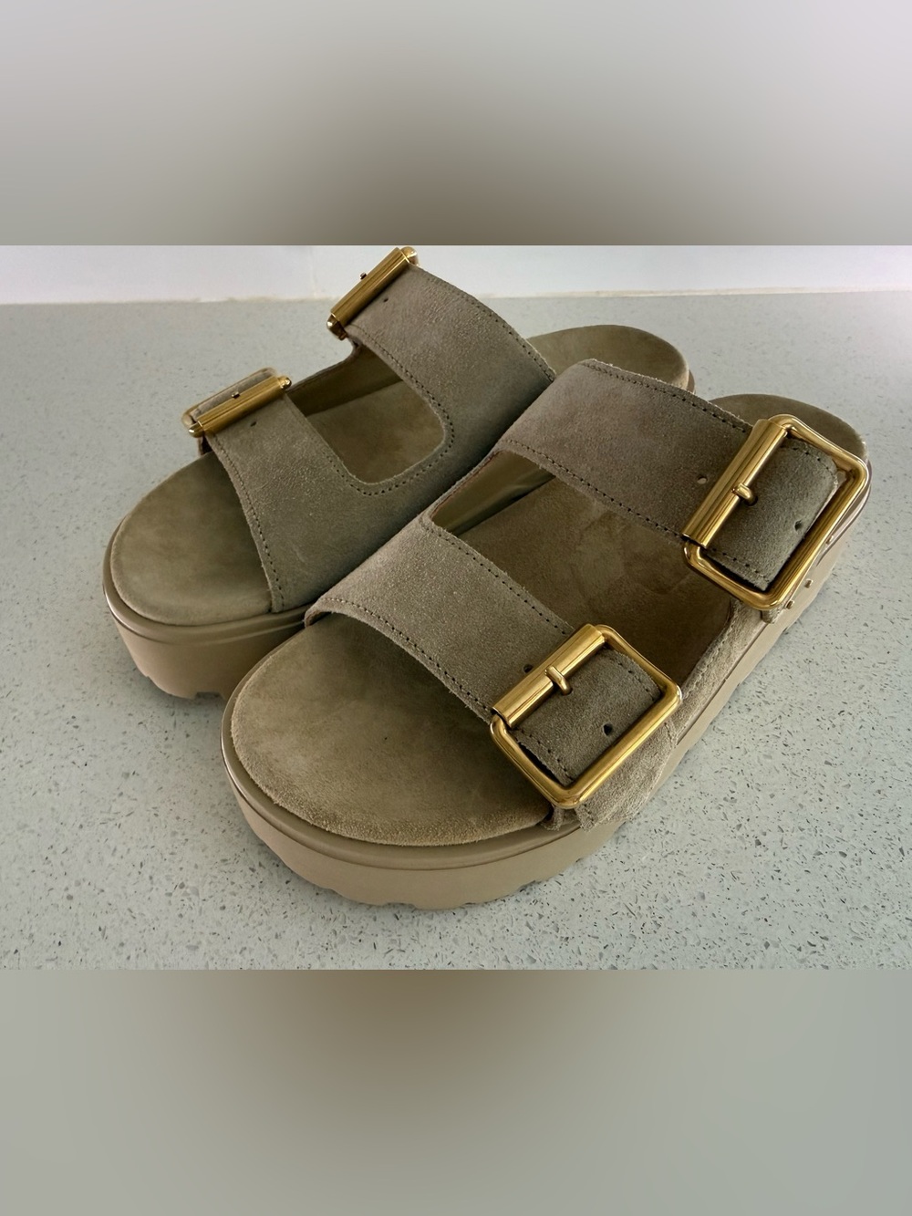 Prada Fussbett Flatform Slide/Sandal - Picture 7 of 13